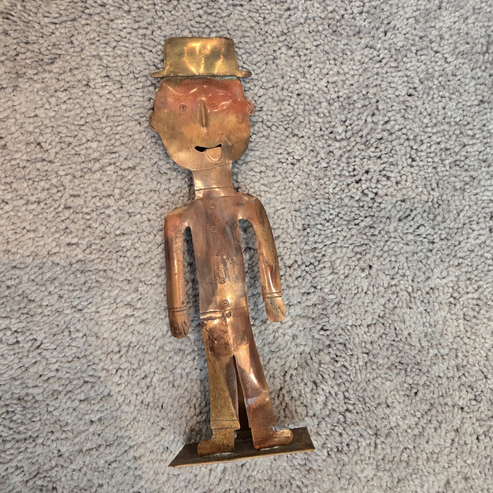 Handcrafted Copper Art Sculpture